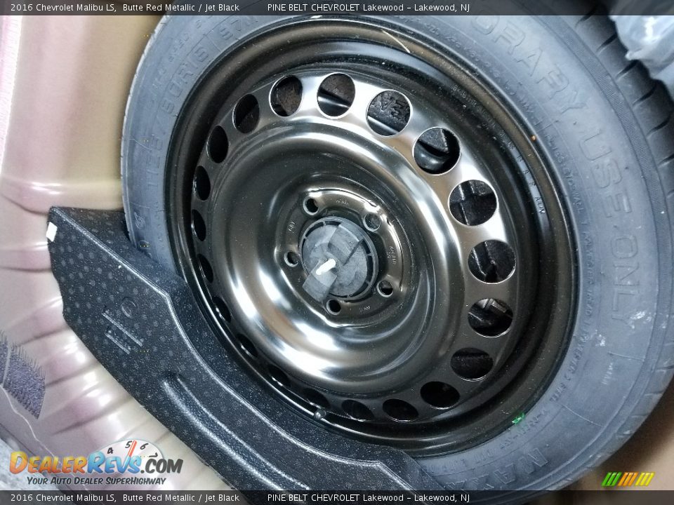 2016 Chevrolet Malibu LS Butte Red Metallic / Jet Black Photo #10