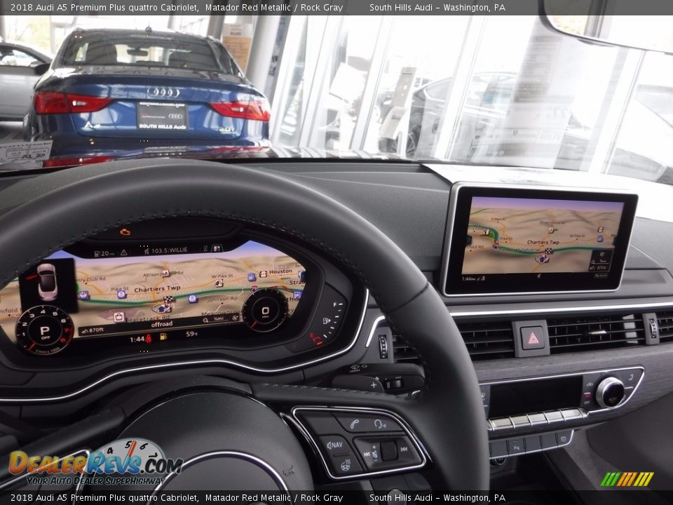 Navigation of 2018 Audi A5 Premium Plus quattro Cabriolet Photo #30