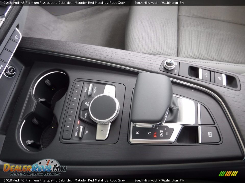 Controls of 2018 Audi A5 Premium Plus quattro Cabriolet Photo #32