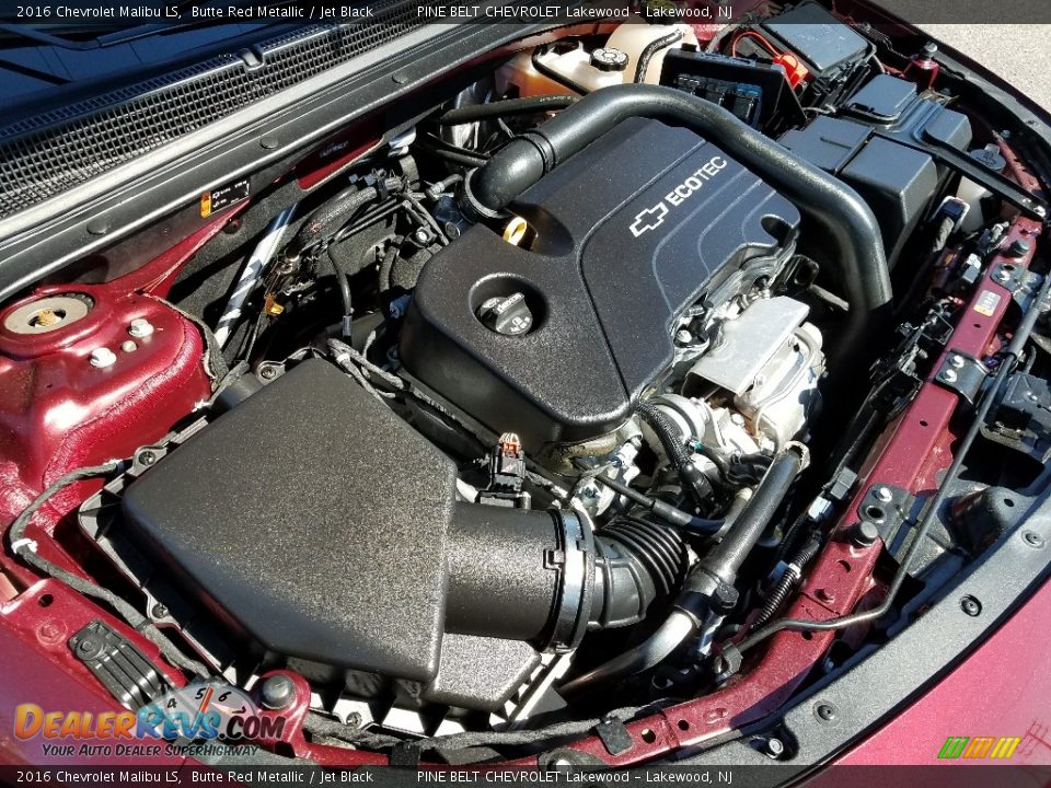 2016 Chevrolet Malibu LS Butte Red Metallic / Jet Black Photo #26