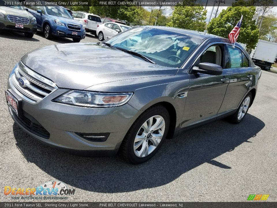 2011 Ford Taurus SEL Sterling Grey / Light Stone Photo #3
