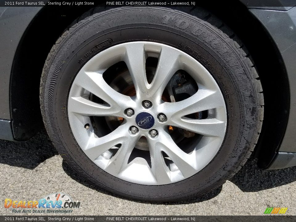 2011 Ford Taurus SEL Sterling Grey / Light Stone Photo #4
