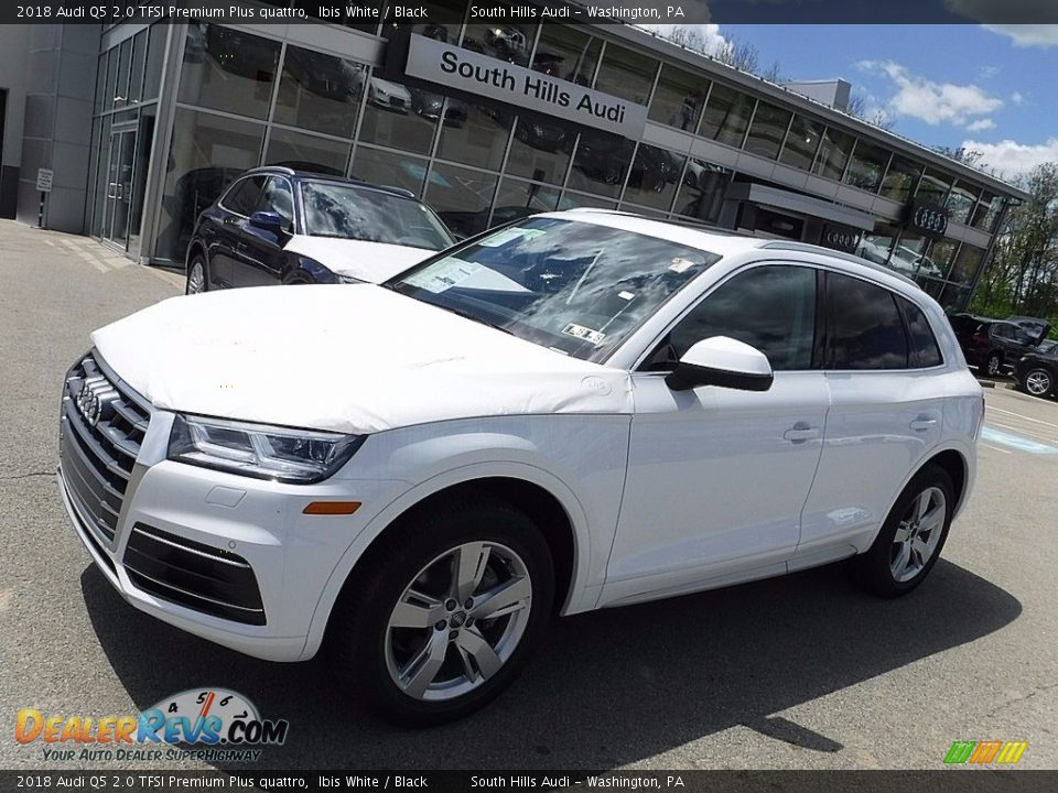 2018 Audi Q5 2.0 TFSI Premium Plus quattro Ibis White / Black Photo #1