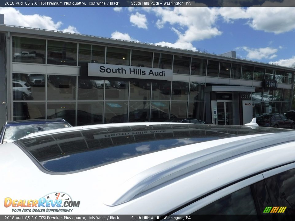 2018 Audi Q5 2.0 TFSI Premium Plus quattro Ibis White / Black Photo #3