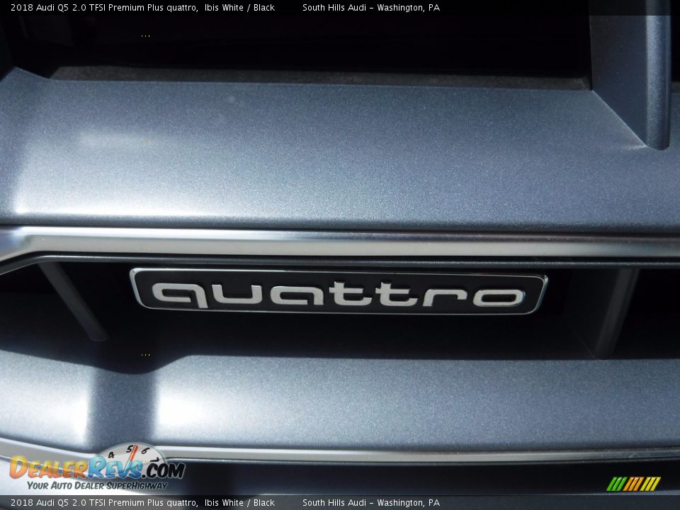 2018 Audi Q5 2.0 TFSI Premium Plus quattro Ibis White / Black Photo #4