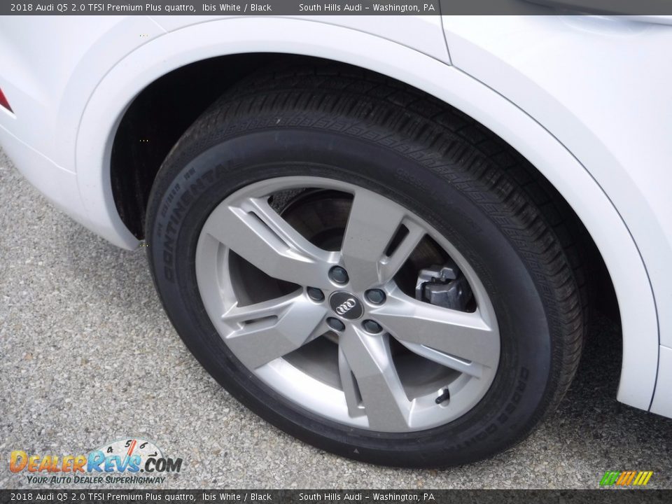 2018 Audi Q5 2.0 TFSI Premium Plus quattro Ibis White / Black Photo #10