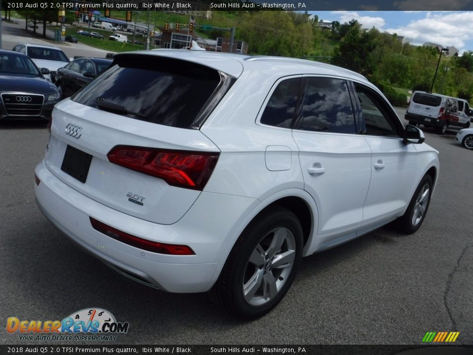 2018 Audi Q5 2.0 TFSI Premium Plus quattro Ibis White / Black Photo #11