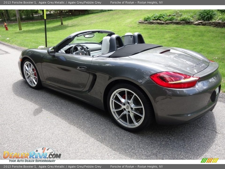 2013 Porsche Boxster S Agate Grey Metallic / Agate Grey/Pebble Grey Photo #4