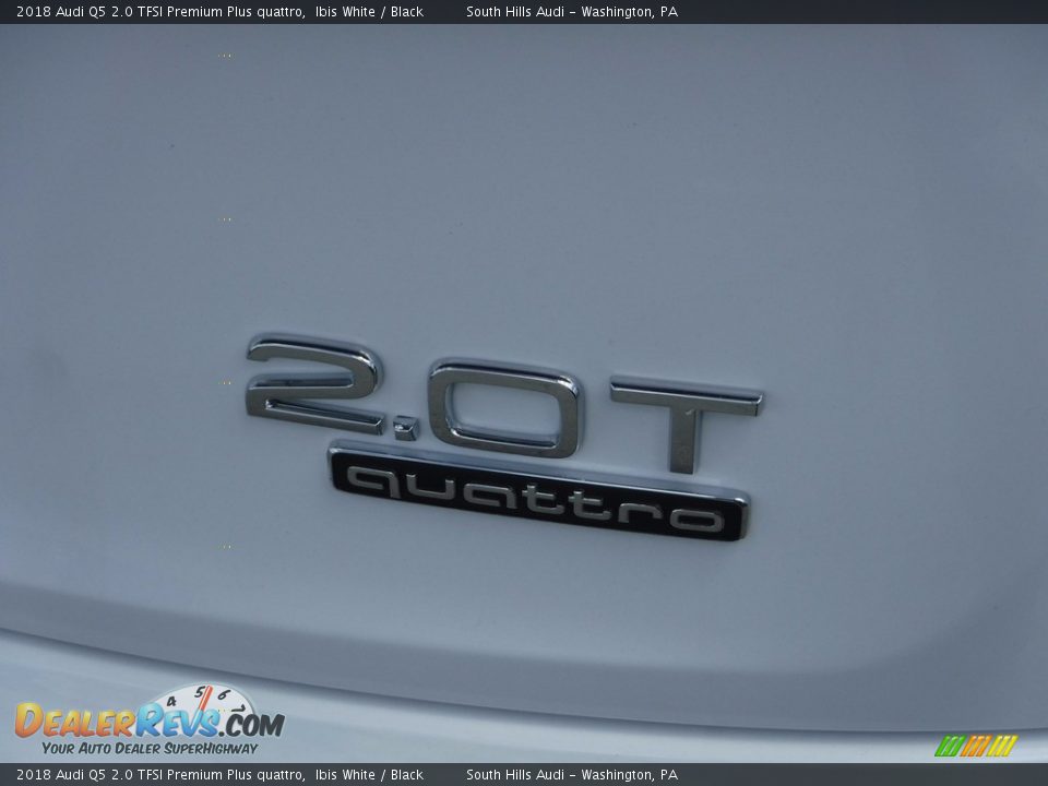 2018 Audi Q5 2.0 TFSI Premium Plus quattro Ibis White / Black Photo #12