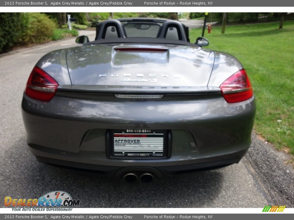 2013 Porsche Boxster S Agate Grey Metallic / Agate Grey/Pebble Grey Photo #5