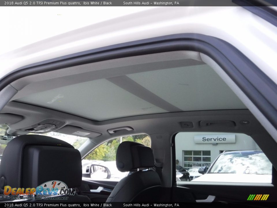 2018 Audi Q5 2.0 TFSI Premium Plus quattro Ibis White / Black Photo #15