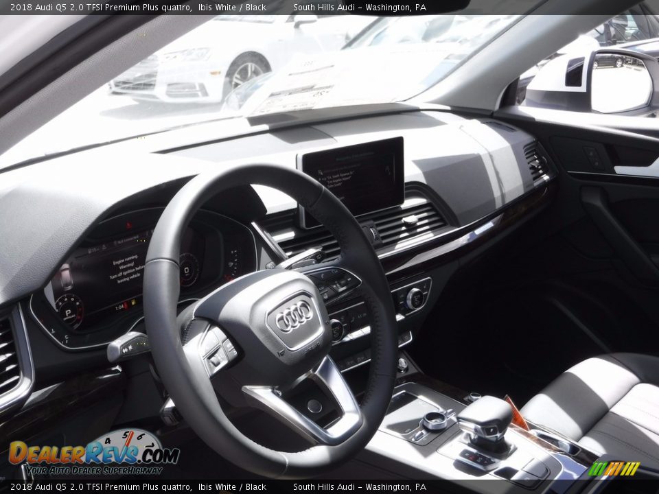 2018 Audi Q5 2.0 TFSI Premium Plus quattro Ibis White / Black Photo #16