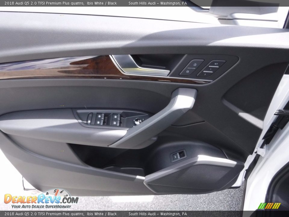 2018 Audi Q5 2.0 TFSI Premium Plus quattro Ibis White / Black Photo #19