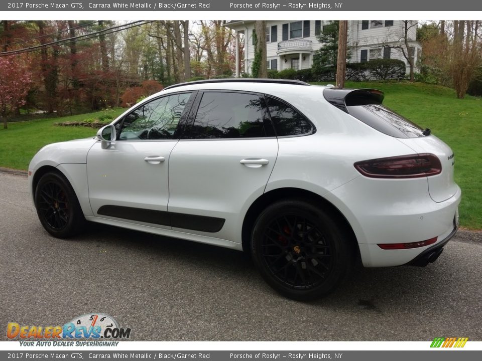 2017 Porsche Macan GTS Carrara White Metallic / Black/Garnet Red Photo #4