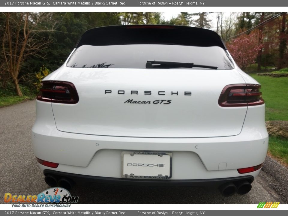 2017 Porsche Macan GTS Carrara White Metallic / Black/Garnet Red Photo #5