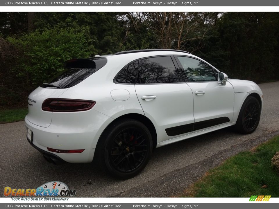 2017 Porsche Macan GTS Carrara White Metallic / Black/Garnet Red Photo #6