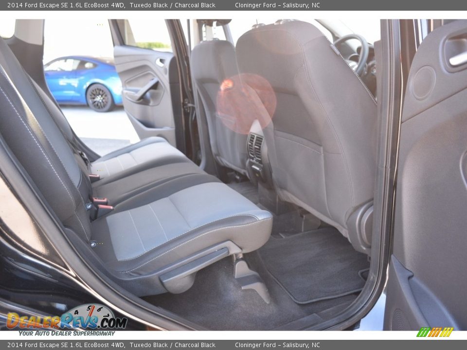 2014 Ford Escape SE 1.6L EcoBoost 4WD Tuxedo Black / Charcoal Black Photo #14