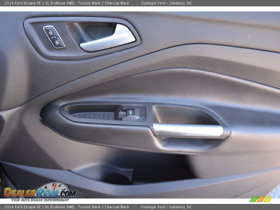 2014 Ford Escape SE 1.6L EcoBoost 4WD Tuxedo Black / Charcoal Black Photo #15