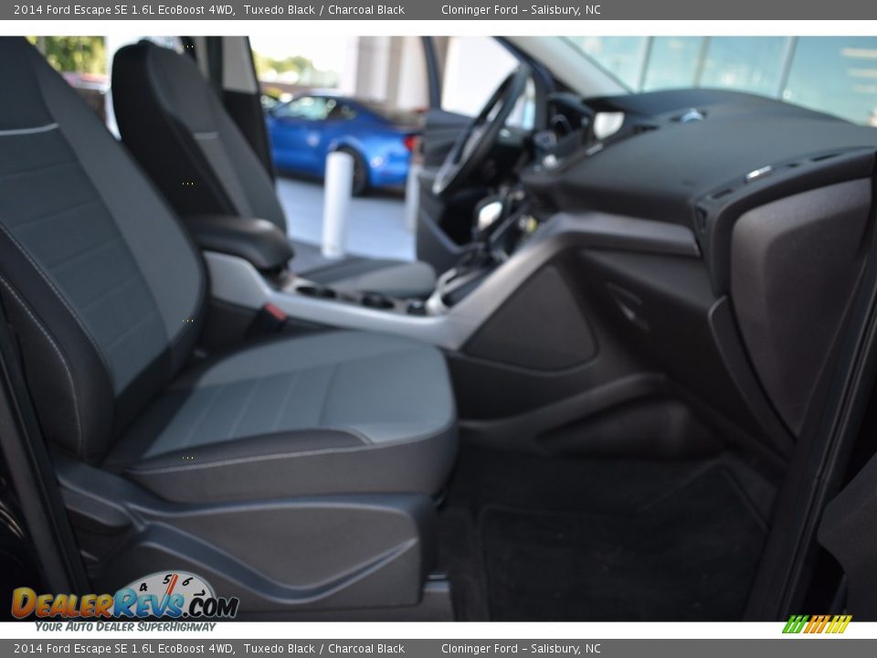 2014 Ford Escape SE 1.6L EcoBoost 4WD Tuxedo Black / Charcoal Black Photo #16