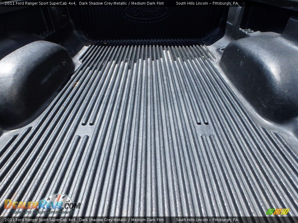 2011 Ford Ranger Sport SuperCab 4x4 Dark Shadow Grey Metallic / Medium Dark Flint Photo #15