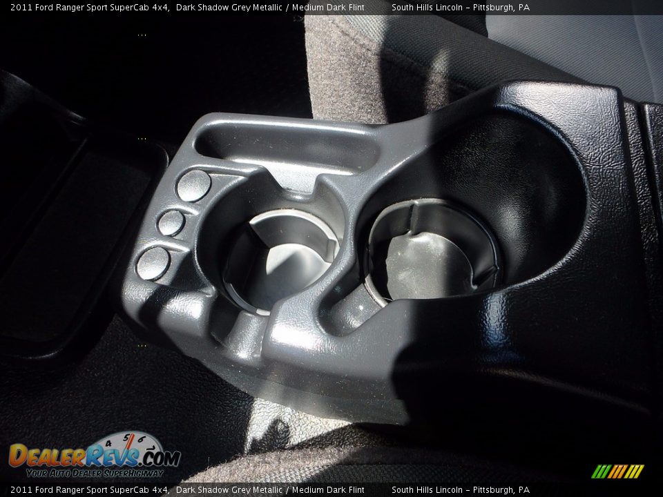2011 Ford Ranger Sport SuperCab 4x4 Dark Shadow Grey Metallic / Medium Dark Flint Photo #21
