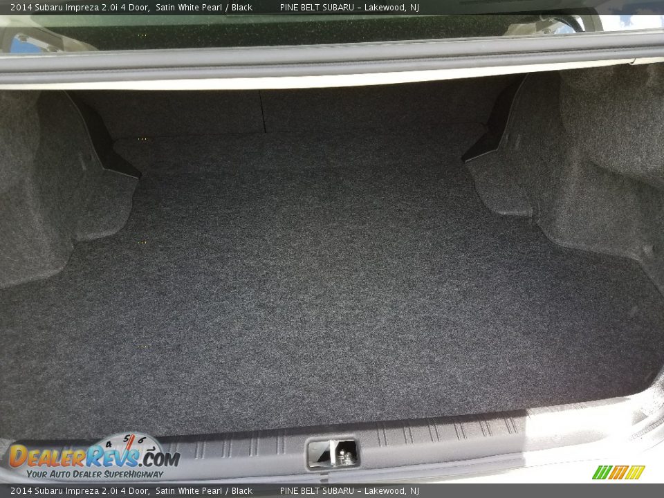 2014 Subaru Impreza 2.0i 4 Door Satin White Pearl / Black Photo #22