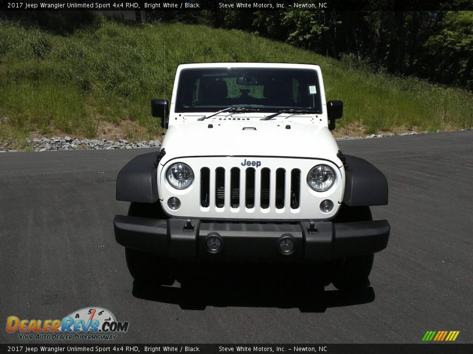 2017 Jeep Wrangler Unlimited Sport 4x4 RHD Bright White / Black Photo #3