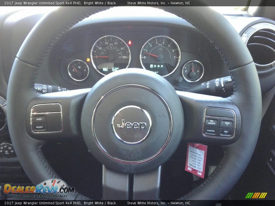 2017 Jeep Wrangler Unlimited Sport 4x4 RHD Bright White / Black Photo #15