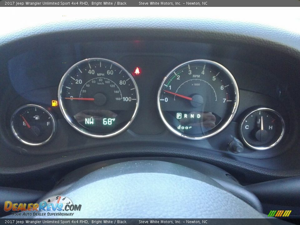 2017 Jeep Wrangler Unlimited Sport 4x4 RHD Bright White / Black Photo #16