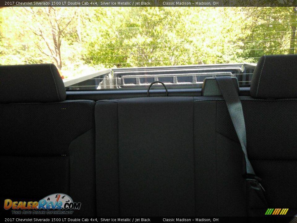 2017 Chevrolet Silverado 1500 LT Double Cab 4x4 Silver Ice Metallic / Jet Black Photo #9