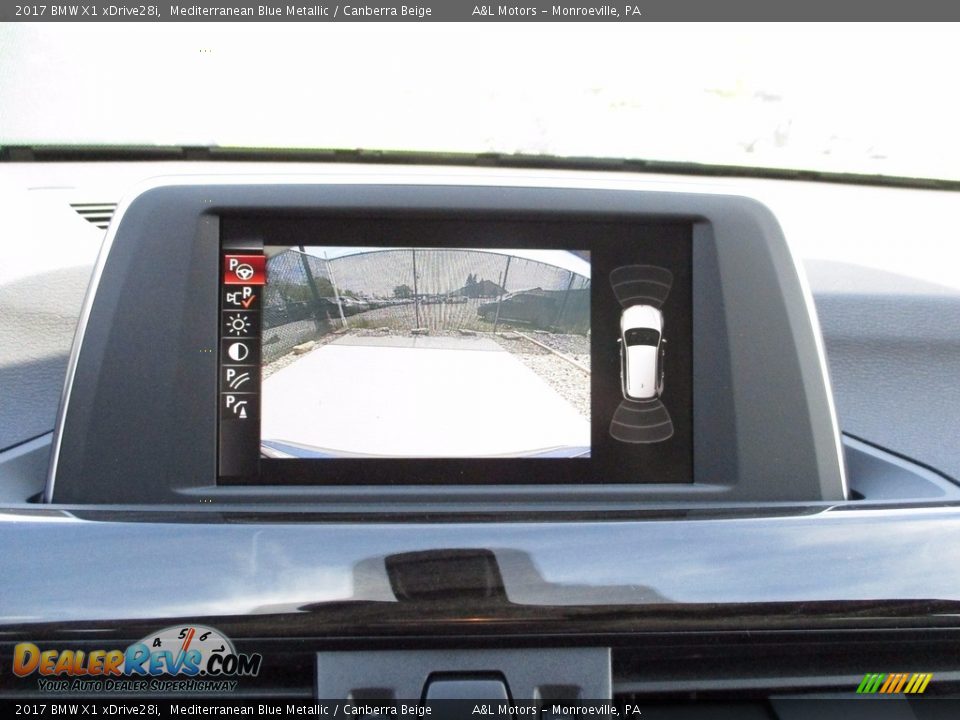2017 BMW X1 xDrive28i Mediterranean Blue Metallic / Canberra Beige Photo #17