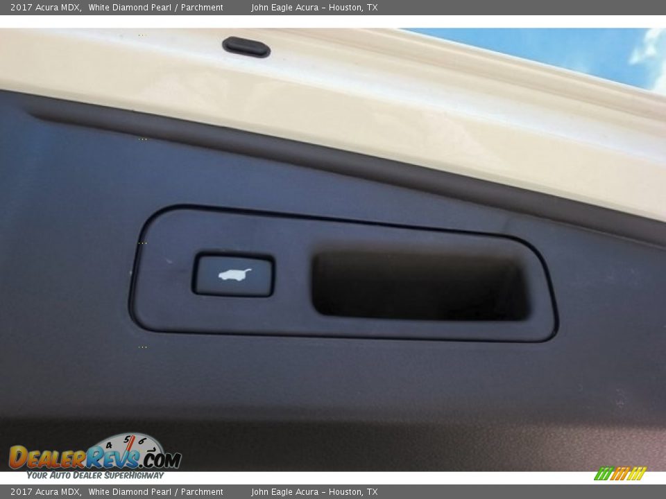 2017 Acura MDX White Diamond Pearl / Parchment Photo #27