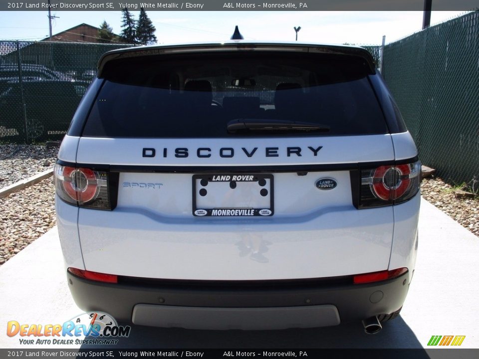 2017 Land Rover Discovery Sport SE Yulong White Metallic / Ebony Photo #9