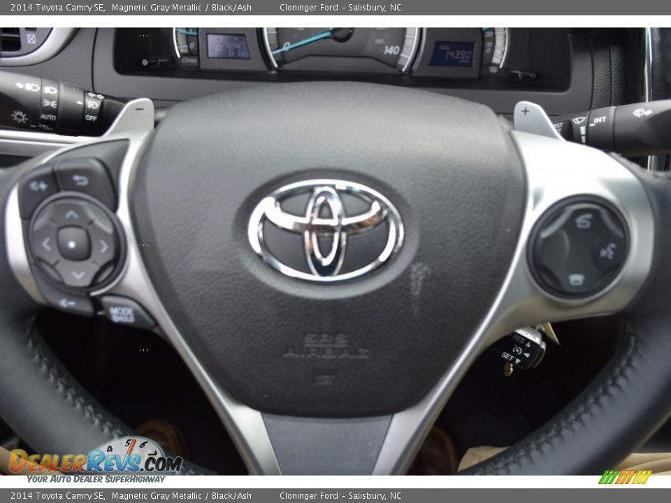 2014 Toyota Camry SE Magnetic Gray Metallic / Black/Ash Photo #21