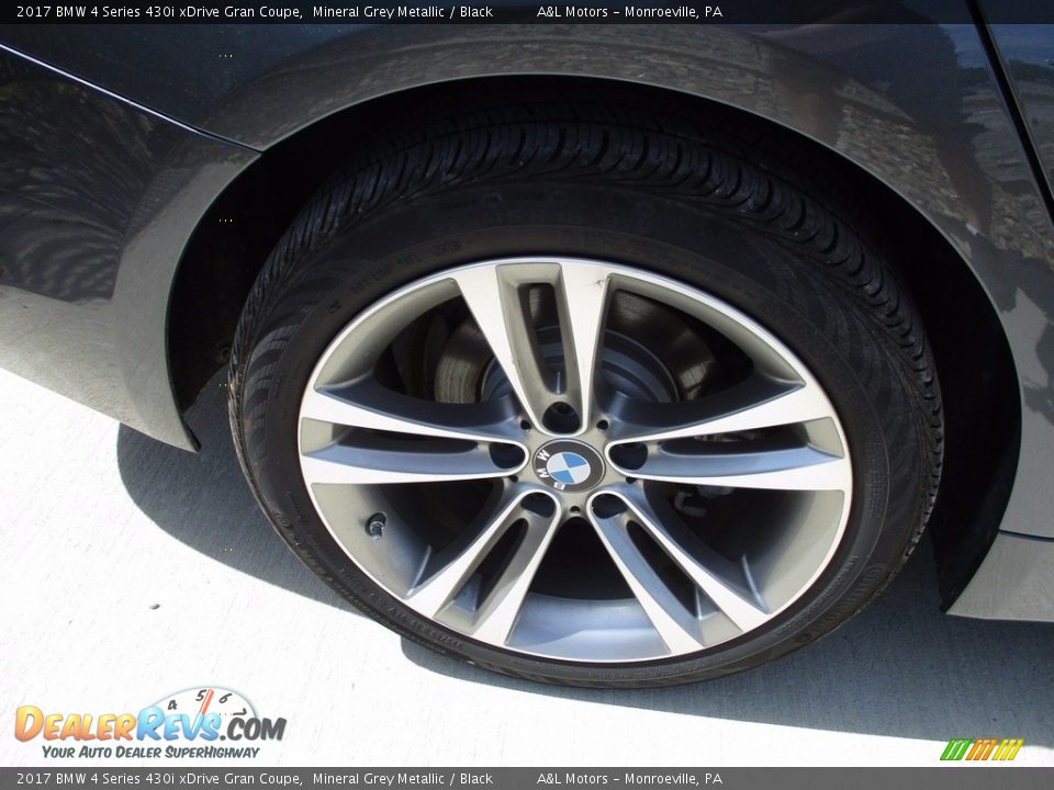 2017 BMW 4 Series 430i xDrive Gran Coupe Mineral Grey Metallic / Black Photo #3