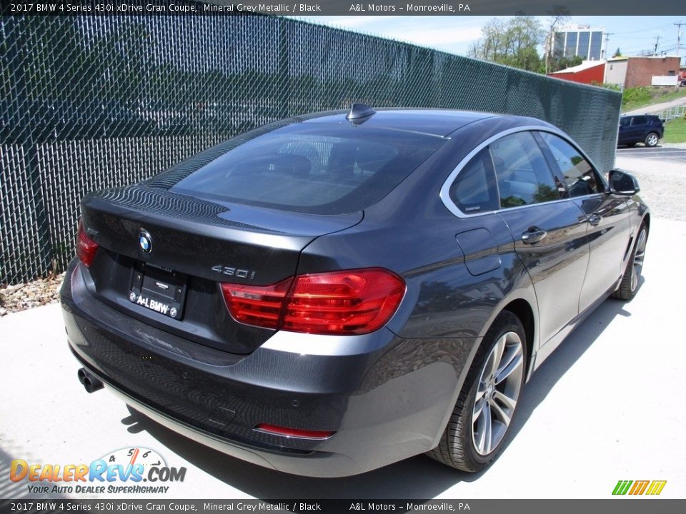 2017 BMW 4 Series 430i xDrive Gran Coupe Mineral Grey Metallic / Black Photo #4