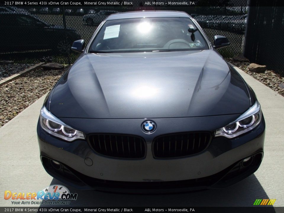 2017 BMW 4 Series 430i xDrive Gran Coupe Mineral Grey Metallic / Black Photo #6