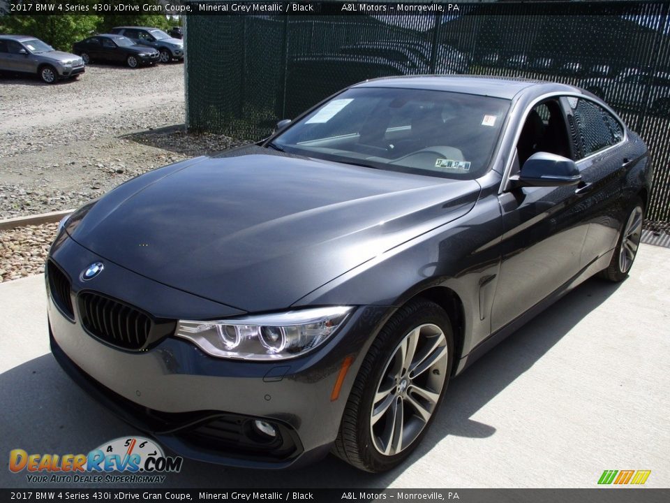 2017 BMW 4 Series 430i xDrive Gran Coupe Mineral Grey Metallic / Black Photo #7
