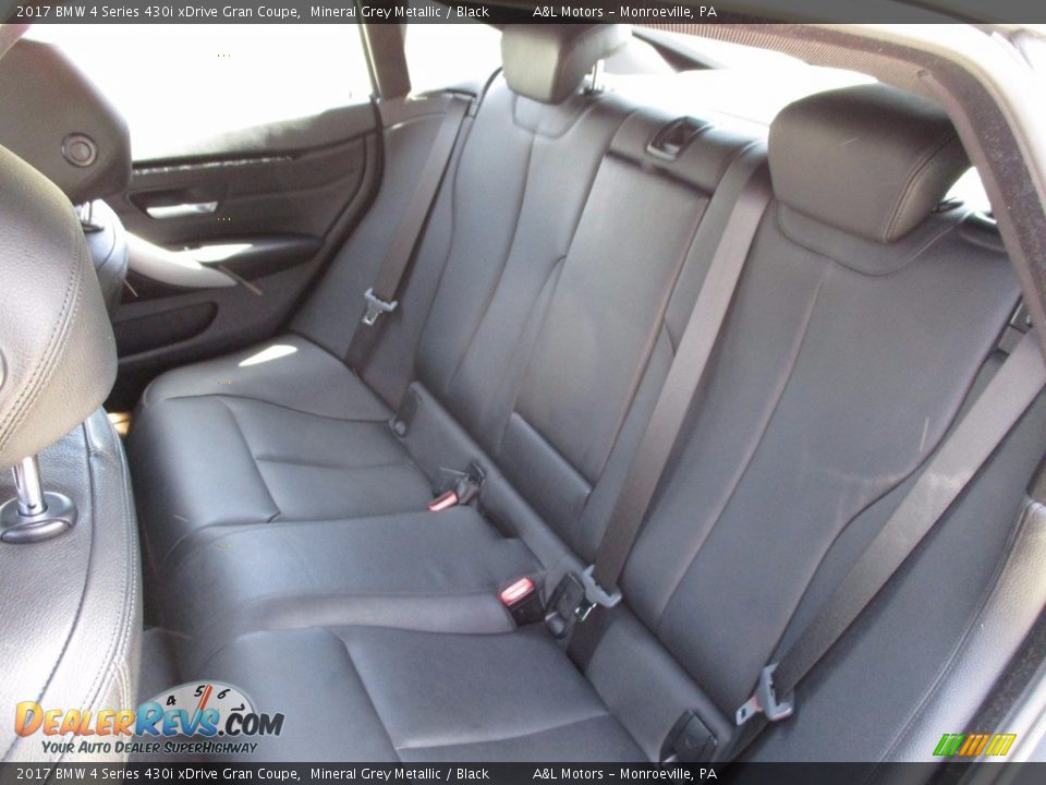 2017 BMW 4 Series 430i xDrive Gran Coupe Mineral Grey Metallic / Black Photo #14