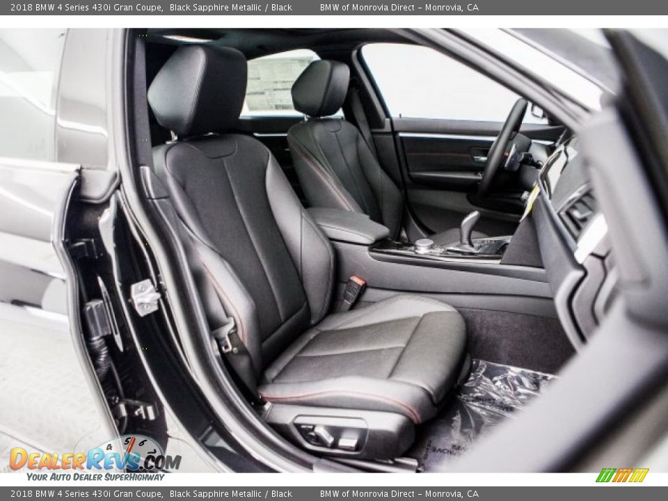 2018 BMW 4 Series 430i Gran Coupe Black Sapphire Metallic / Black Photo #2