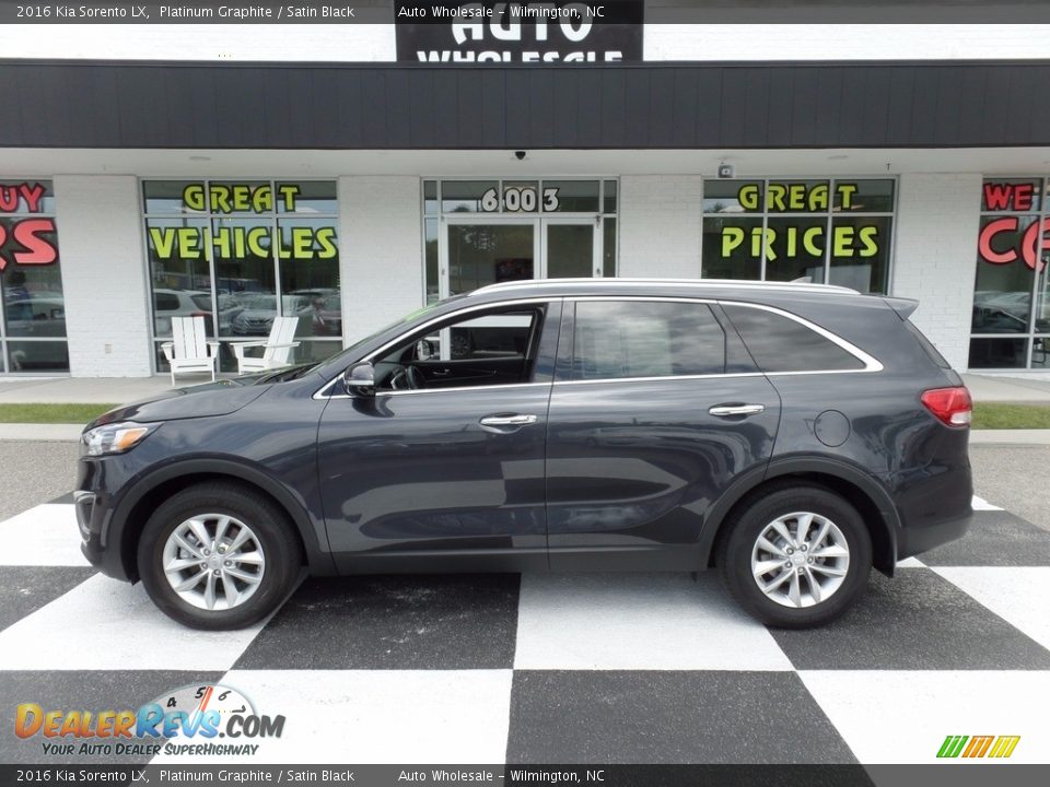 2016 Kia Sorento LX Platinum Graphite / Satin Black Photo #1