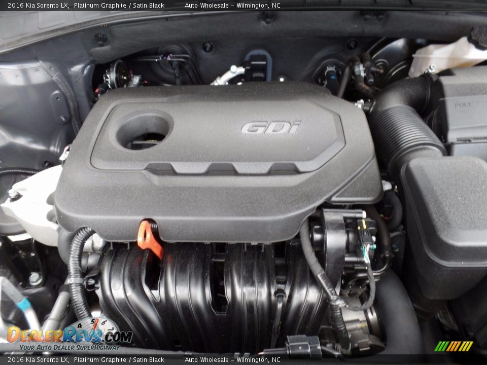 2016 Kia Sorento LX Platinum Graphite / Satin Black Photo #6