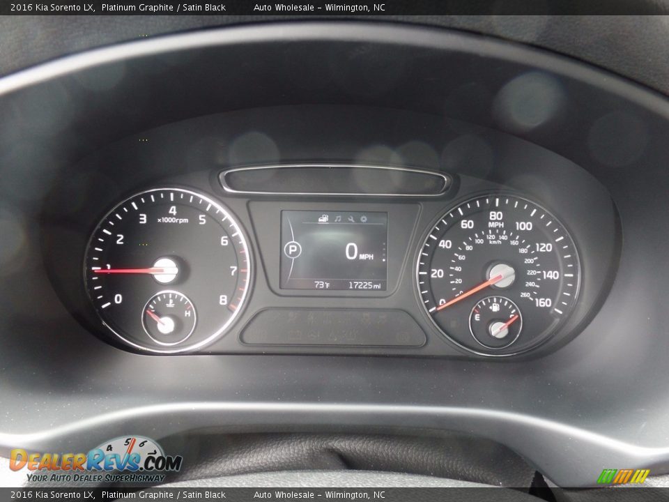 2016 Kia Sorento LX Platinum Graphite / Satin Black Photo #16