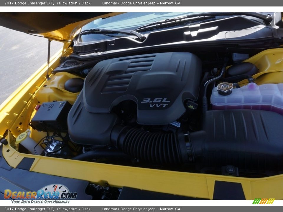 2017 Dodge Challenger SXT YellowJacket / Black Photo #6