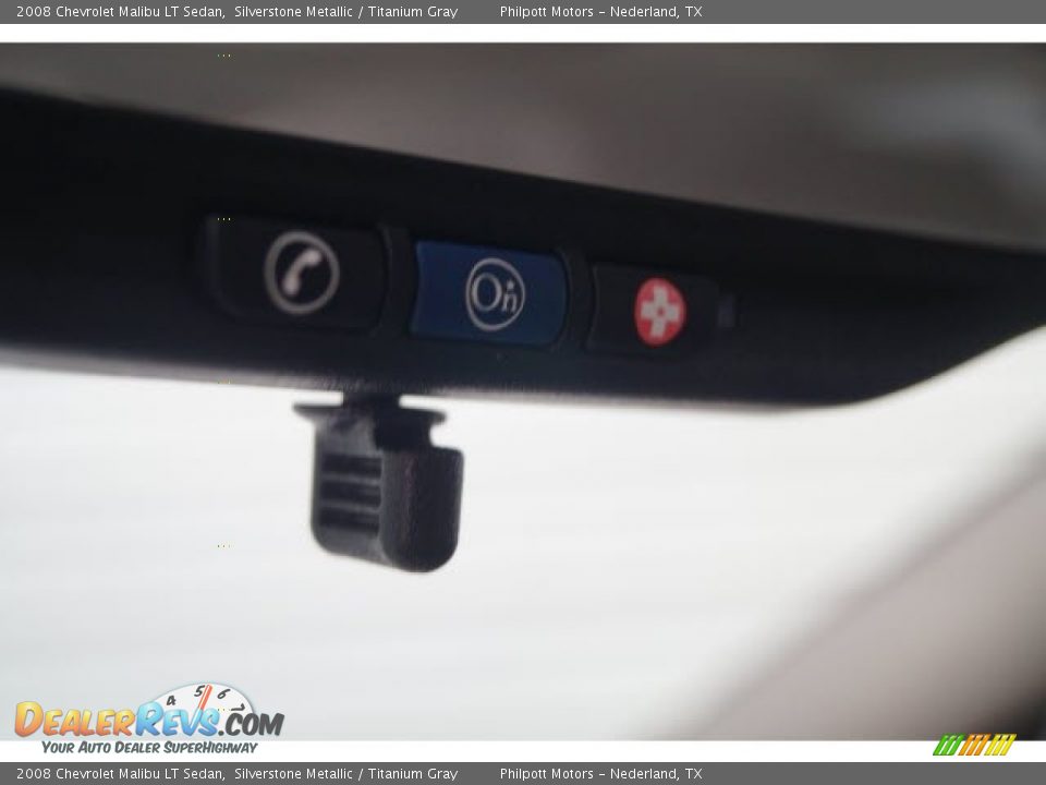 2008 Chevrolet Malibu LT Sedan Silverstone Metallic / Titanium Gray Photo #27