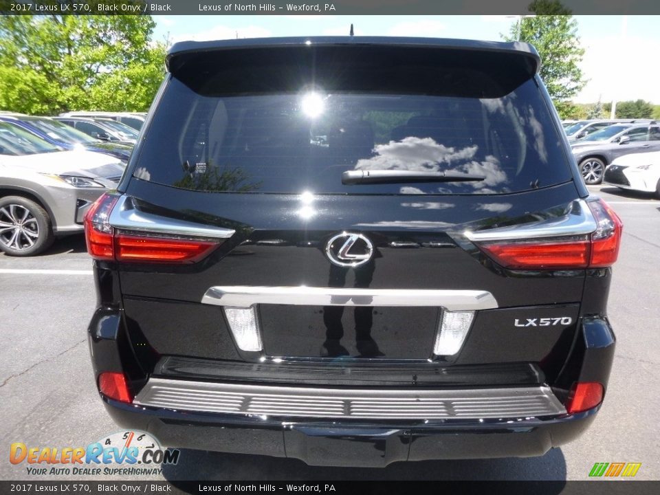 2017 Lexus LX 570 Black Onyx / Black Photo #6