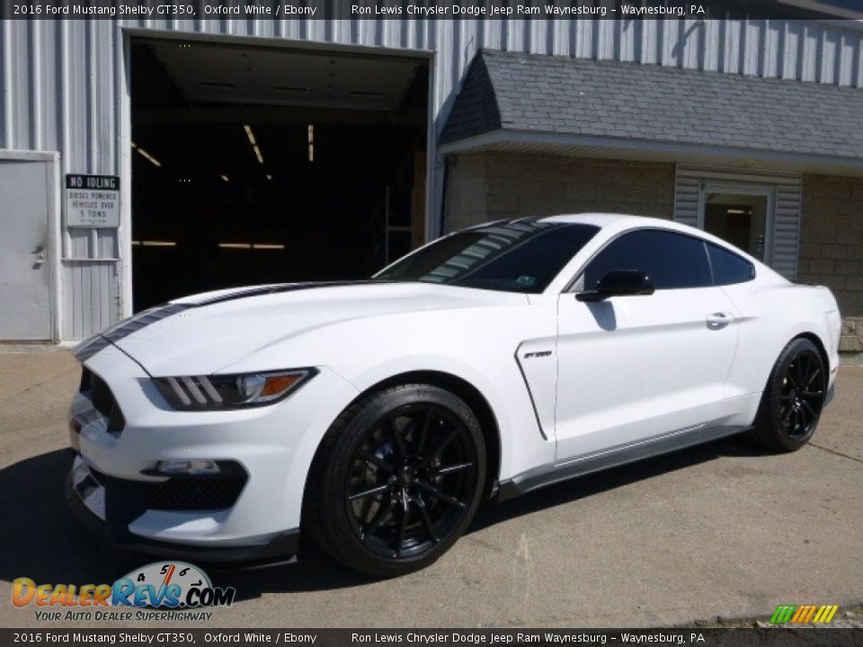 2016 Ford Mustang Shelby GT350 Oxford White / Ebony Photo #1