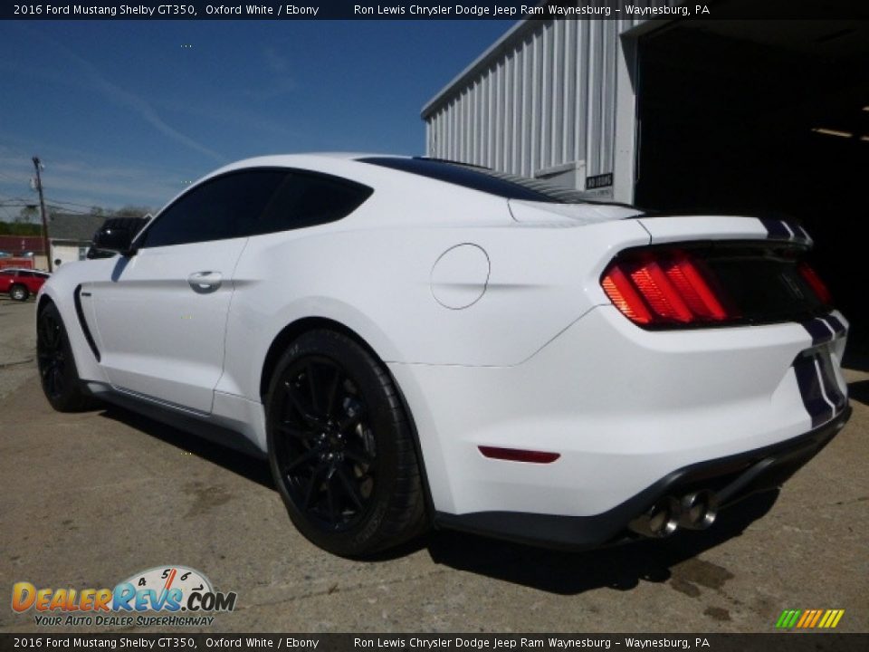 2016 Ford Mustang Shelby GT350 Oxford White / Ebony Photo #3