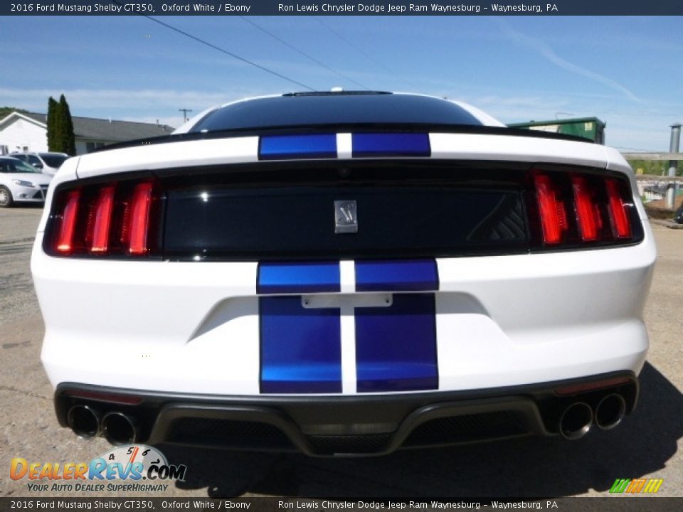 2016 Ford Mustang Shelby GT350 Oxford White / Ebony Photo #4