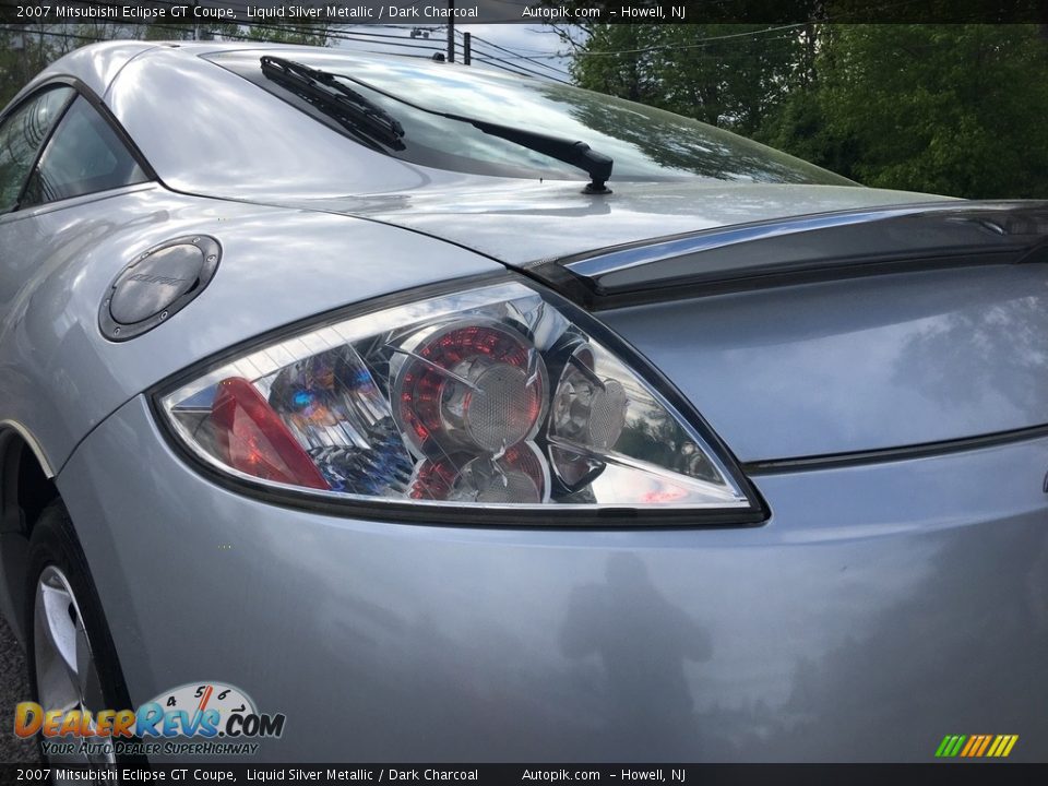 2007 Mitsubishi Eclipse GT Coupe Liquid Silver Metallic / Dark Charcoal Photo #7